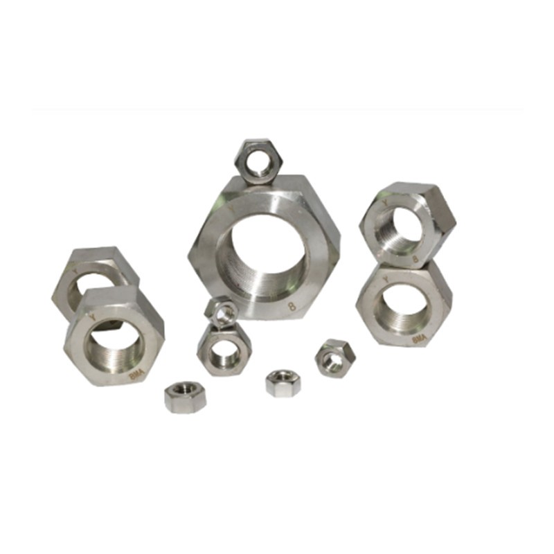 Stainless Steel Hex Heavy Nut, 1/4-4 Inch, M8-M48