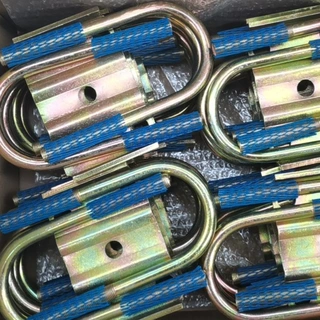 Carbon Steel Q235 U Bolts, Yellow Zinc Plated