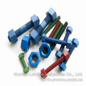 ceramic fluoropolymer coated bolt