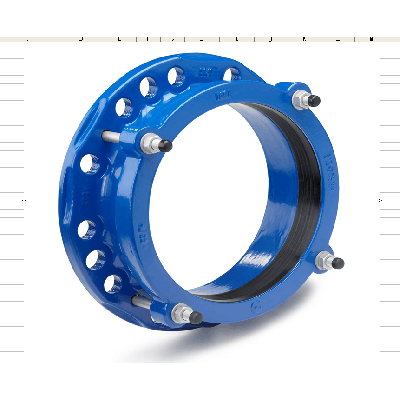 Cast Iron Flange Adapter, EPDM Seal, 16 Inch, 150 LB