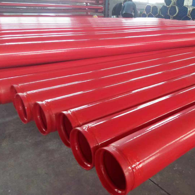 Firefighting Steel Pipe, ASTM A53 Grade B, 6 IN, Grooved End