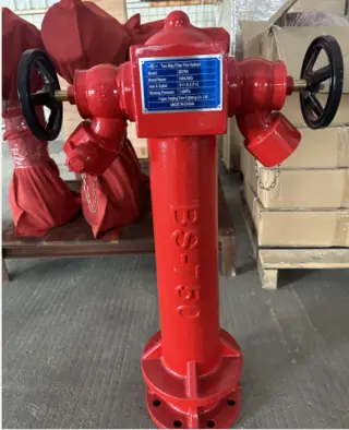Two Way Pillar Fire Hydrant