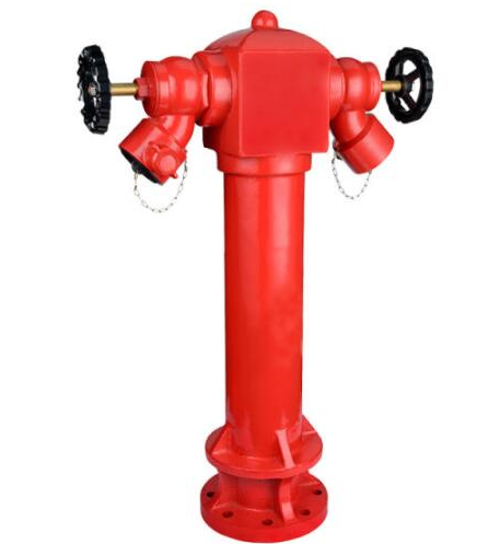 Two Way Pillar Fire Hydrant, DI, 1.6 MPa, with Landing Valve