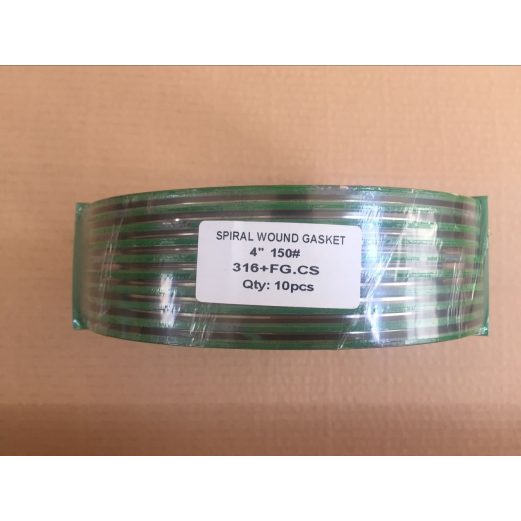 ASME B16.20 SPW Gasket, SS 316 IR, CS OR, Graphite Filler