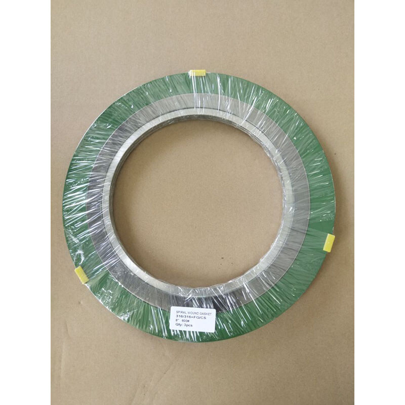 ASME B16.20 SW Gaskets, SS 316 IR, Carbon Steel OR, 8 Inches ASME B16.20 SW Gaskets, SS 316 IR, Carbon Steel OR, 8 Inches