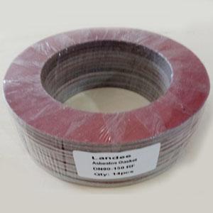 Compressed Asbestos Fiber Gasket, 3 Inch, 150 LB, RF Ends