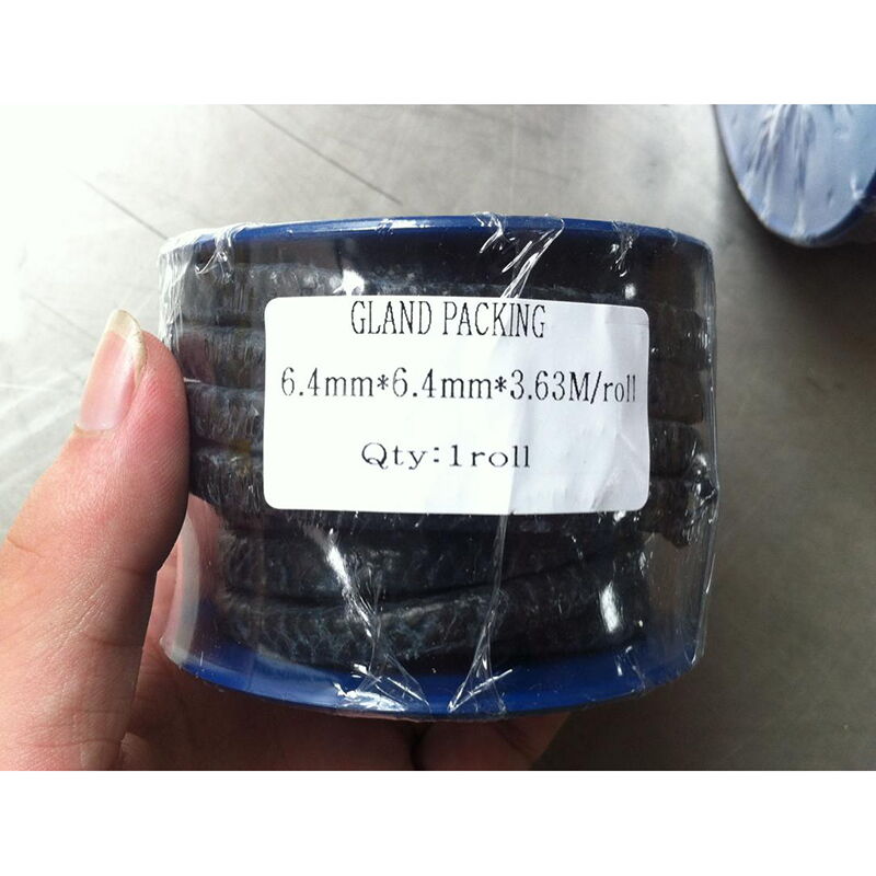 Graphite Gland Packing, 6.4 mm * 6.4 mm, 3.63 Meters Long
