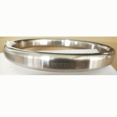 Oval Ring Gasket, ASME B16.20, Stainless Steel SS 321, R37