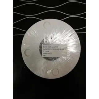 PTFE Gasket, ASME B16.21, 4 Inch, DN100, THK 3 mm, Flat Face