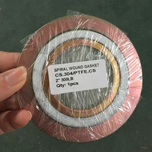 Spiral Wound Gasket, SUS304, 300#, 2 Inch