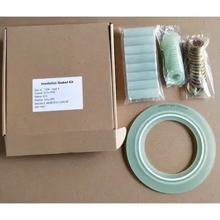 Type F Insulation Gasket Kits, ASME B16.5, G10, 4 IN, 150 LB