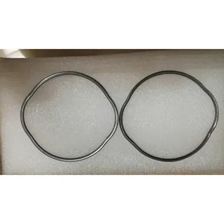 Customized Oval Gasket, Soft Iron, 103 mm * 95 mm * 3.5 mm