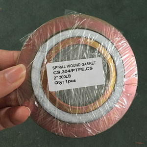 Spiral Wound Gasket, SUS304, 300#, 2 Inch