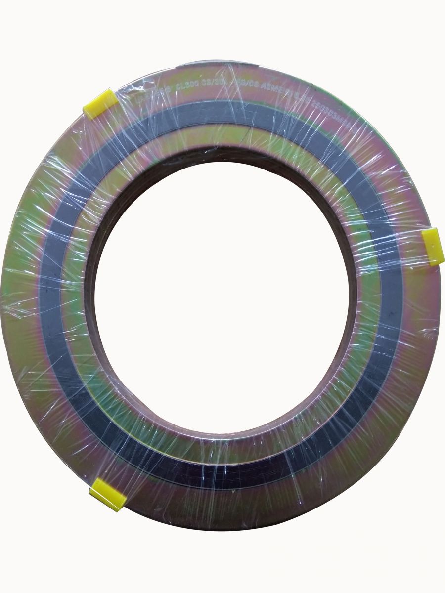SS 316 Spiral Wound Gasket, 6 Inch, 300 LB, ANSI B16.20, RF Flange