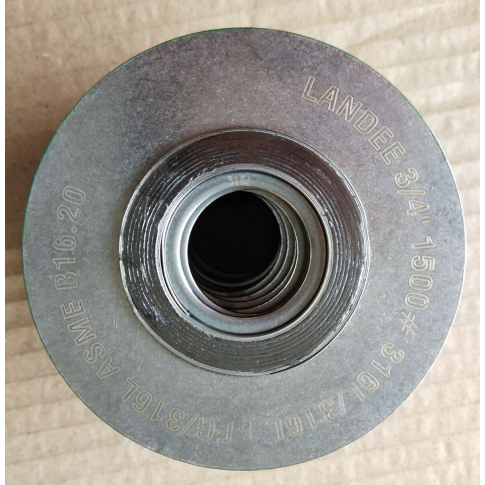SS 316L Spiral Wound Gasket, ASME B16.20, 3/4 Inch, 1500 LB