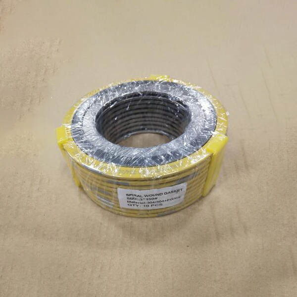 Stainless Steel SW Gaskets, SS 304 IR & OR, 3 Inch, CL150 LB