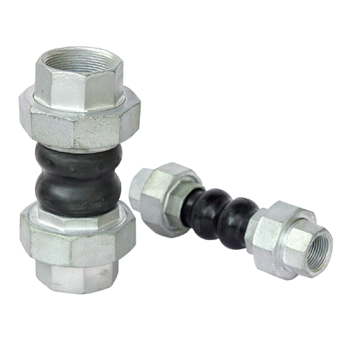 EPDM Rubber Expansion Joint, 1/2-3 IN, 300 PSI, Twin Sphere