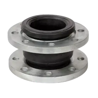 Single Sphere Rubber Flexible Joint, 1-1/4-24 Inch, 300 PSI