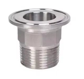 Clamp NPT Outer Wire Joint, SS 304, SS 316, OD 50.5 mm