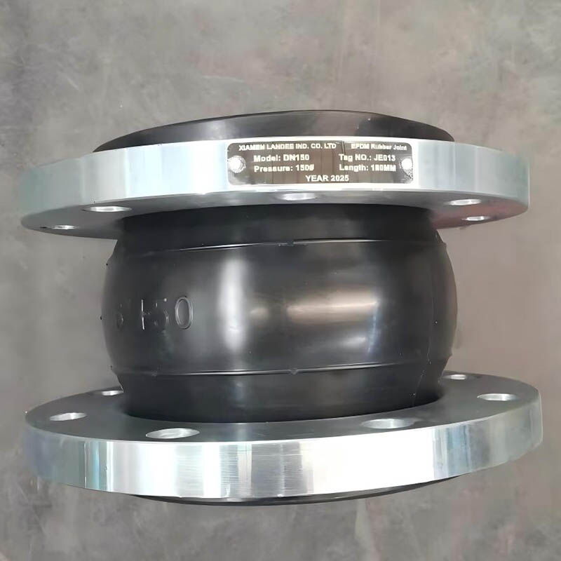Rubber Expansion Joints, EPDM, DN150, 6 Inch, CL150, Flanged