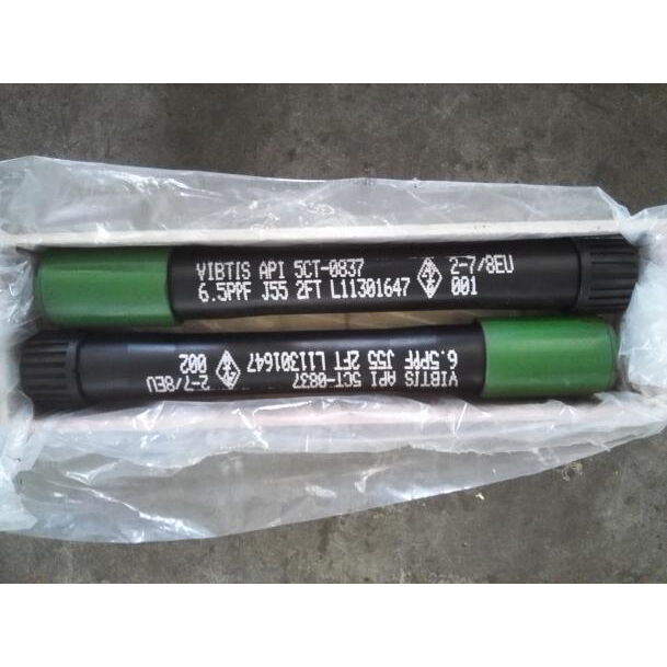 Seamless Pup Joint, API 5CT Grade J55, 2-7/8 Inch, PIN * BOX