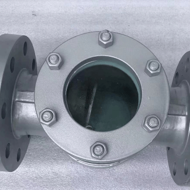 Dual Glass Window Type Sight Flow Indicator, 6 Inch, 300 LB
