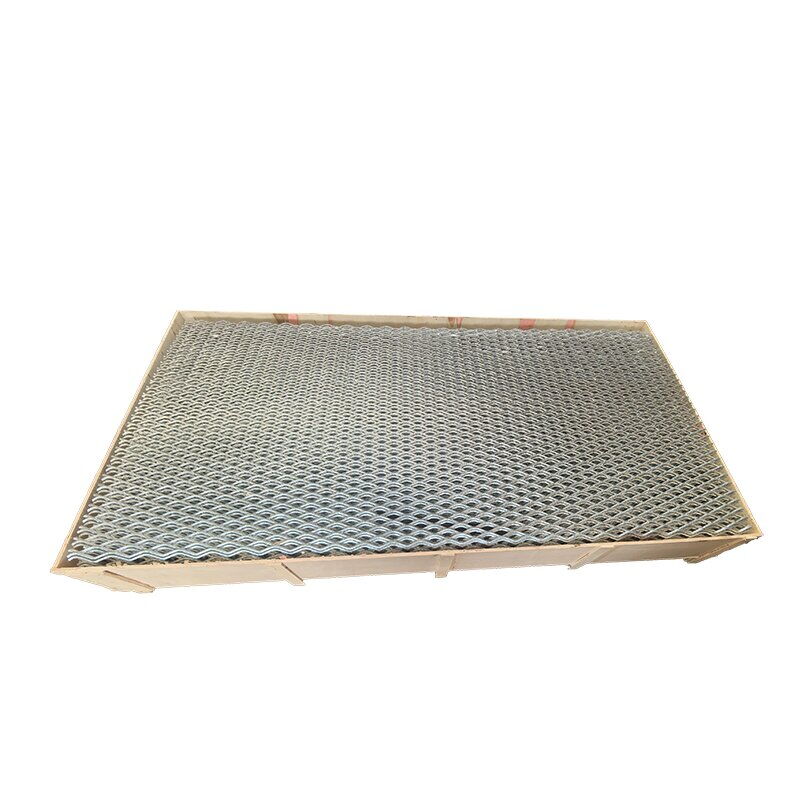Expanded Metal Grating, Carbon Steel, NACE MR0175, Galvanized