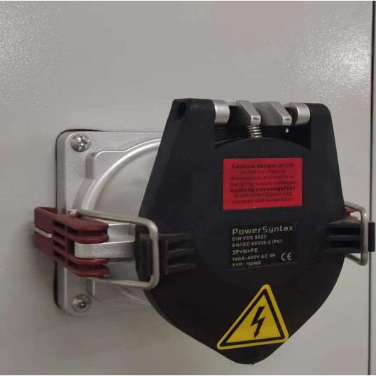 Heavy Duty Cable Plug, 440V, 250A, 4P+E Pole, Metal Casing