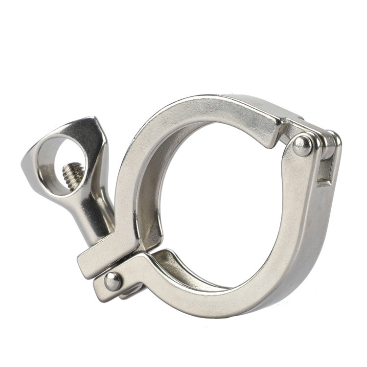 Sanitary Tri-Clover Clamp, SUS 304, SUS 316L, 1/2-12 Inch