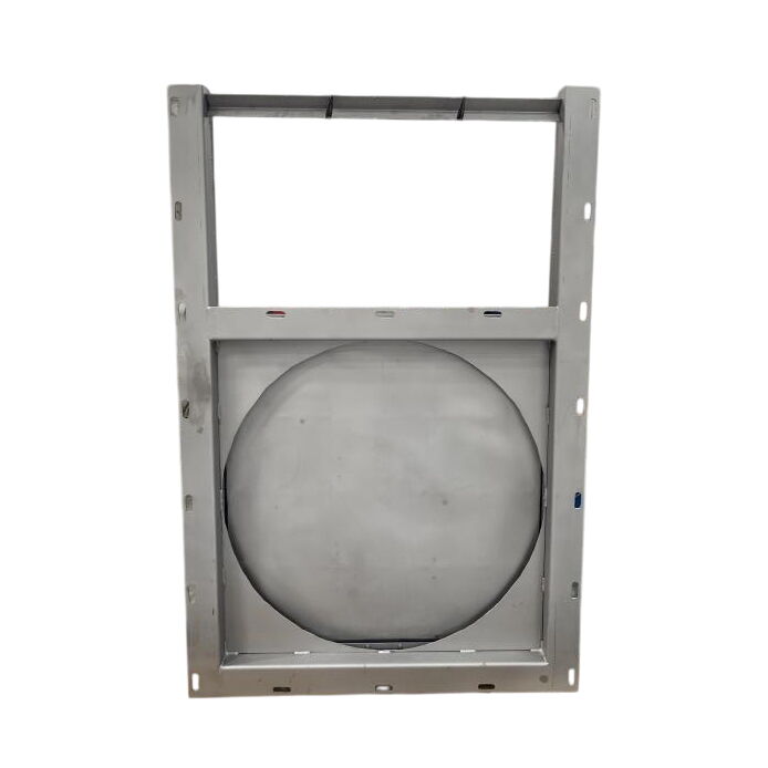 Stainless Steel Penstock, SS 304, Circle, 950 mm, PN6-PN16