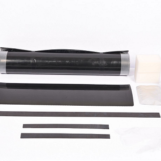 Wrap-Around Shrink Sleeve for Field Coating
