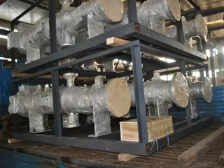 Carbon Steel Pig Launcher & Receiver Packaged in Metal Frame