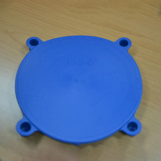 LDPE Plastic End Cap, 3/4-14 Inch, 150-1500 LB, for Flanges