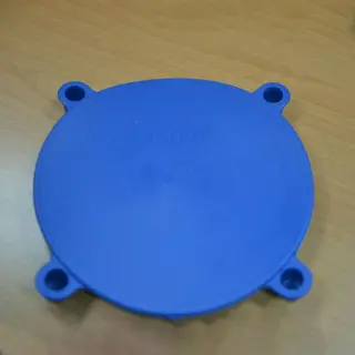 LDPE Plastic End Cap, 3/4-14 Inch, 150-1500 LB, for Flanges