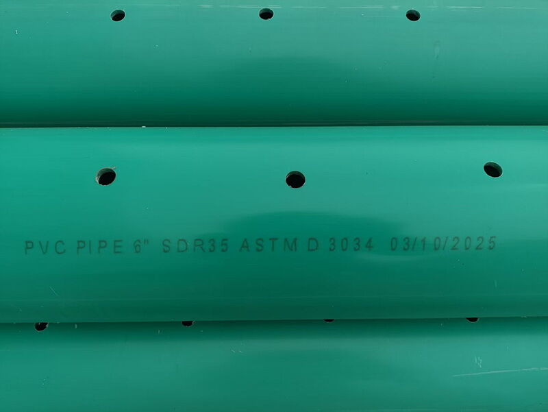 UPVC Perforated Pipe for Gravity Sewer Systems
