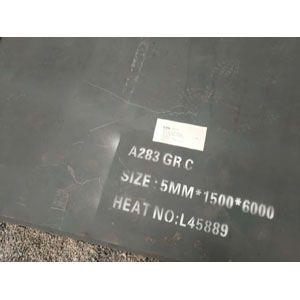 A283-C JR Hot Laminated Plate, WT 5mm, W 1500mm, L 6000mm