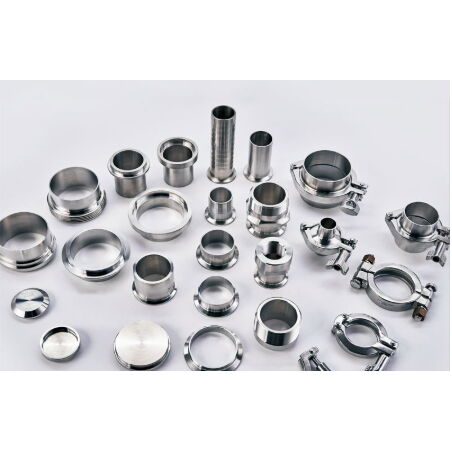 Stainless Steel Sanitary Clamps, A182 F304/316, 1/2–10 Inch