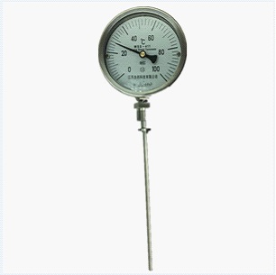 SS316 Temperature Indicator, 1/2 Inch, 0-300F, MNPT