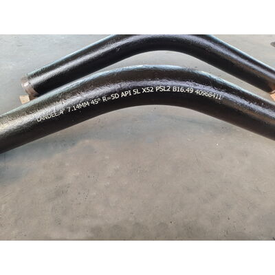 ASME B16.49 5D Bend, API 5L X52 PSL2, 4 Inch, Epoxy Coated