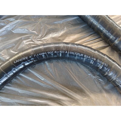 ASTM A106 Gr.B 5D Bend, ASME B16.49, 4 Inch, 90 Degree, BW