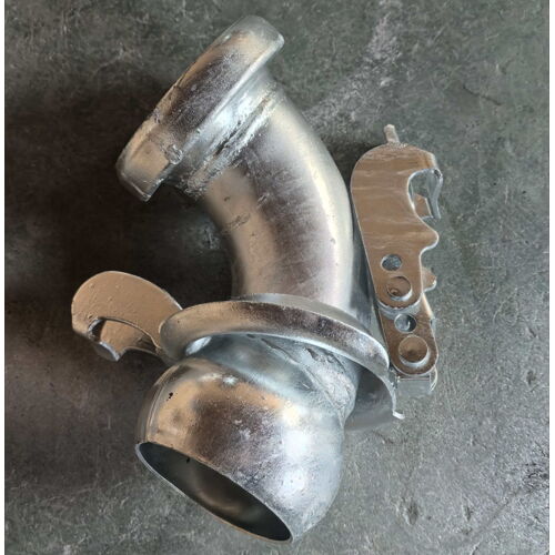 Bauer Coupling Bend, 60 Degree, Carbon Steel, 3 Inch, HDG