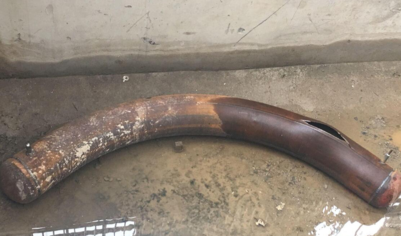 Carbon Steel LSAW Bend, Bursting Test
