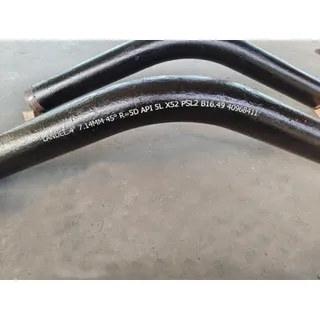 ASME B16.49 5D Bend, API 5L X52 PSL2, 4 Inch, Epoxy Coated