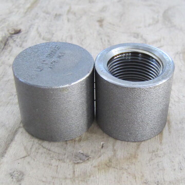 ASME B16.11 Pipe Cap, ASTM A105, 1 Inch, CL3000, Screwed End