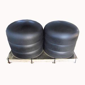 ASTM A234 WPB Cap, ASME B16.9, SCH XS, 26 Inch, Black Surface
