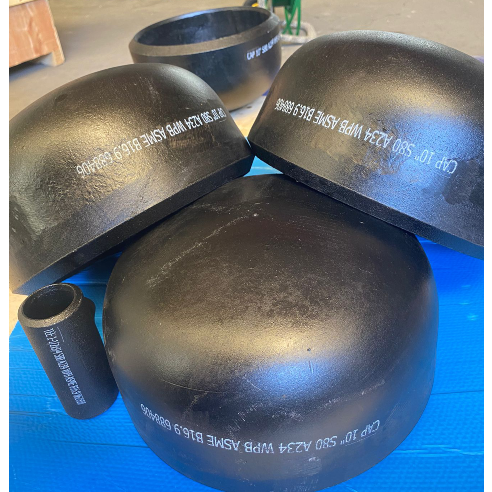 ASTM A234 WPB Seamless Pipe Caps, 10 Inch, ASME B16.9