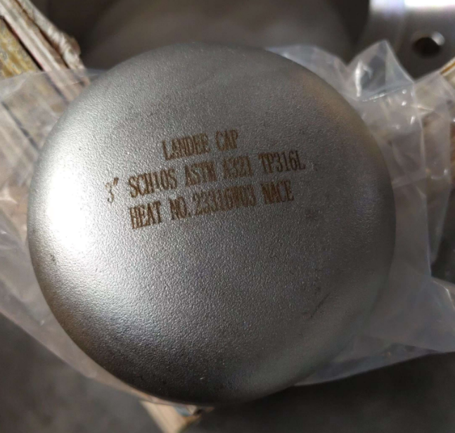 ASTM A321 TP316L Seamless Cap, ANSI B16.9, SCH 10S