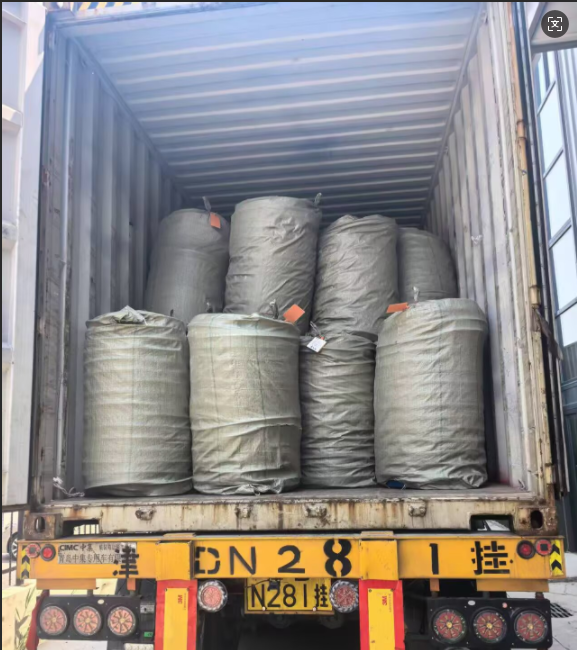 Container Loading of Pipe End Caps