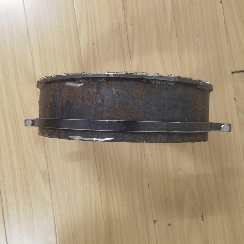 End Cap with Bird Screen, Carbon Steel, 12 Inch, WT 10.31 mm