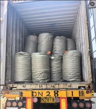 Container Loading of Pipe End Caps